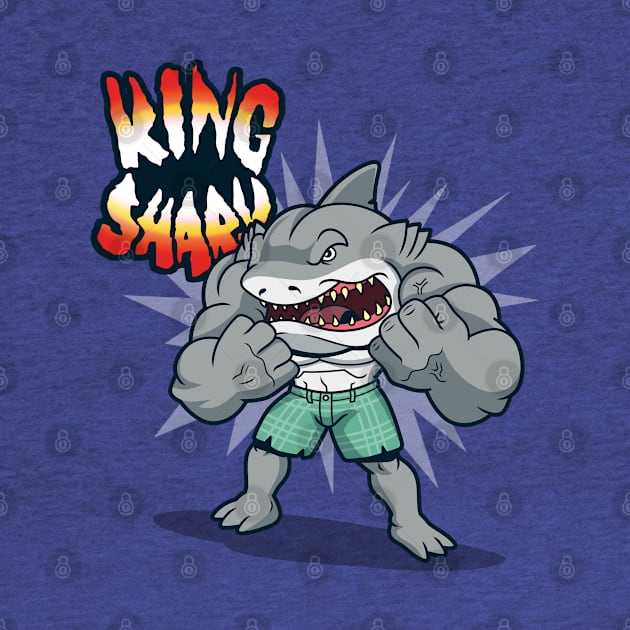 Summer Shark Superhero Villain 80's Cartoon Beach Parody by BoggsNicolas